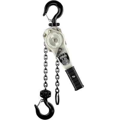 Wiltec Paranco a leva 1 t x 1,5 m, paranco a catena compatto con impugnatura girevole a 360°, per lavori di sollevamento in spazi ristretti Wiltec Paranco a leva 1 t x 1,5 m, paranco a catena compatto con impugnatura girevole a 360°, per lavori di sollevamento in spazi ristretti
