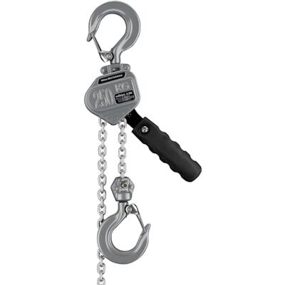 Wiltec Mini paranco a catena manuale VM0.25 fino a 250 kg, altezza di sollevamento di 1,5 m, in alluminio, per il sollevamento di carichi pesanti Wiltec Mini paranco a catena manuale VM0.25 fino a 250 kg, altezza di sollevamento di 1,5 m, in alluminio, per il sollevamento di carichi pesanti