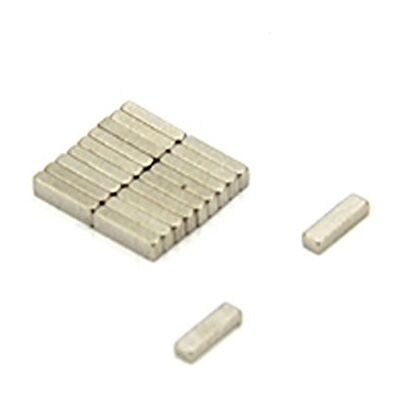 FIRST4MAGNETS Magnet Expert® Magneti al neodimio N45, 5 x 1,5 x 1 mm, Forza Magnetica 0,19 kg (Confezione da 20) FIRST4MAGNETS Magnet Expert® Magneti al neodimio N45, 5 x 1,5 x 1 mm, Forza Magnetica 0,19 kg (Confezione da 20)