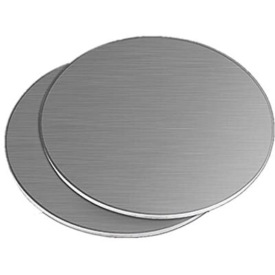 ART Piastra tonda in acciaio inox 304, adatta alla lavorazione di metalli con un diametro di 300mm; spessore 0,6 mm ART Piastra tonda in acciaio inox 304, adatta alla lavorazione di metalli con un diametro di 300mm; spessore 0,6 mm
