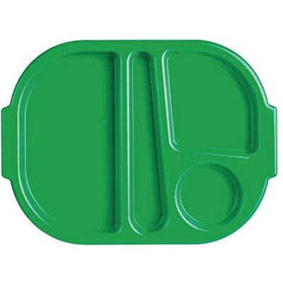 Olympia Kristallon u040 alimentare scomparto Vassoi, colore: verde (Confezione da 10) Olympia Kristallon u040 alimentare scomparto Vassoi, colore: verde (Confezione da 10)