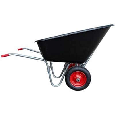 AMA Carriola 160 kg 240 l 2 Ruote Pneumatiche Antiscivolo AMA Carriola 160 kg 240 l 2 Ruote Pneumatiche Antiscivolo