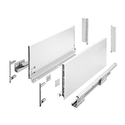 GTV - Sistema di Cassetti AXIS PRO, Set Guide Scorrevoli per Cassetti, Set di Cassetti, Portata fino a 40 kg, Cassetti Scorrevoli Con Chiusura ammortizzata Larghezza 450mm, Altezza 200mm, Bianco GTV - Sistema di Cassetti AXIS PRO, Set Guide Scorrevoli per Cassetti, Set di Cassetti, Portata fino a 40 kg, Cassetti Scorrevoli Con Chiusura ammortizzata Larghezza 450mm, Altezza 200mm, Bianco