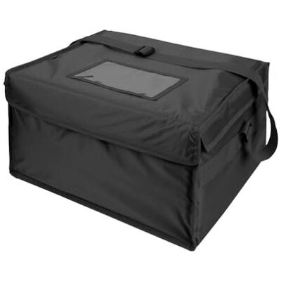 Garcia de Pou Valigia Trasporto 6 Scatole Pizza 40,6X35,6X25,4 Cm Nero Poliestere+Peva Garcia de Pou Valigia Trasporto 6 Scatole Pizza 40,6X35,6X25,4 Cm Nero Poliestere+Peva