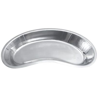 GIMA Bacinella reniforme aisi 202 alta 1500 ml, 300 mm, GIMA Bacinella reniforme aisi 202 alta 1500 ml, 300 mm,