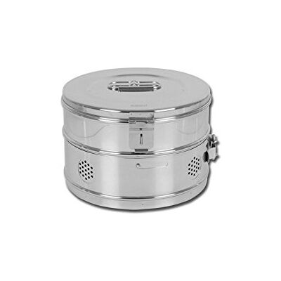GIMA Drum Inox Ø 240 x H 160 mm, 1 Pezzo GIMA Drum Inox Ø 240 x H 160 mm, 1 Pezzo