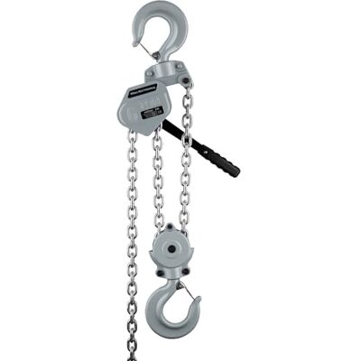 Wiltec Mini paranco a catena manuale VM6 fino a 6 t, altezza di sollevamento di 1,5 m, in alluminio, per il sollevamento di carichi pesanti Wiltec Mini paranco a catena manuale VM6 fino a 6 t, altezza di sollevamento di 1,5 m, in alluminio, per il sollevamento di carichi pesanti