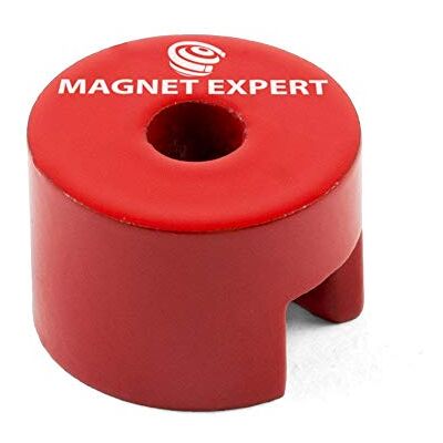 FIRST4MAGNETS Magneta Al Pulsante Alnico Per Applicazioni Ad Alta Temperatura E All'Aperto Dia 19mm x 12,7mm Di Spessore C/W 5mm Dia Centrale 1,8kg Di Tiro Pacco Di 4 FIRST4MAGNETS Magneta Al Pulsante Alnico Per Applicazioni Ad Alta Temperatura E All'Aperto Dia 19mm x 12,7mm Di Spessore C/W 5mm Dia Centrale 1,8kg Di Tiro Pacco Di 4