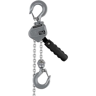 Wiltec Mini paranco a catena manuale VM1.5 fino a 1.5 t, altezza di sollevamento di 1,5 m, in alluminio, per il sollevamento di carichi pesanti Wiltec Mini paranco a catena manuale VM1.5 fino a 1.5 t, altezza di sollevamento di 1,5 m, in alluminio, per il sollevamento di carichi pesanti