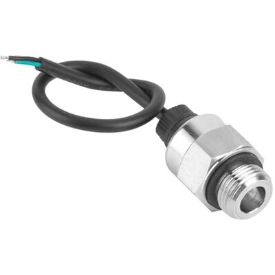 Walfront IP65 Trasduttore di Pressione G3/8 Collegamento a Vite del Sensoredel Sensore di Pressione dell'Acqua del Segnale Analogico di Alta Precisione del Trasduttore(0~10BAR) Walfront IP65 Trasduttore di Pressione G3/8 Collegamento a Vite del Sensoredel Sensore di Pressione dell'Acqua del Segnale Analogico di Alta Precisione del Trasduttore(0~10BAR)