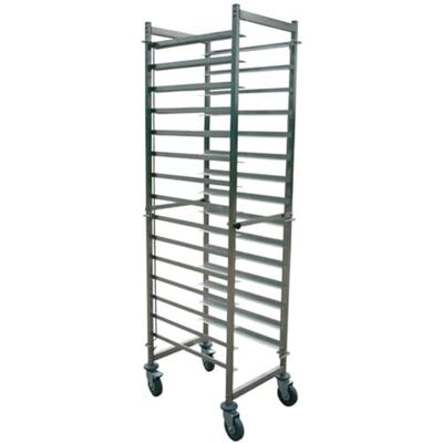Garcia de Pou trolley per piatti, in acciaio INOX, argento, 30 x 30 x 30 cm Garcia de Pou trolley per piatti, in acciaio INOX, argento, 30 x 30 x 30 cm