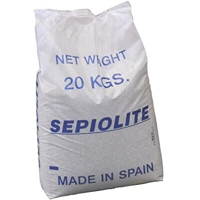 Mobil Plastic Sepiolite assorbente in polvere per lo sversamento universale, sacco da 20 Kg, capacità di assorbimento 16 Lt Mobil Plastic Sepiolite assorbente in polvere per lo sversamento universale, sacco da 20 Kg, capacità di assorbimento 16 Lt