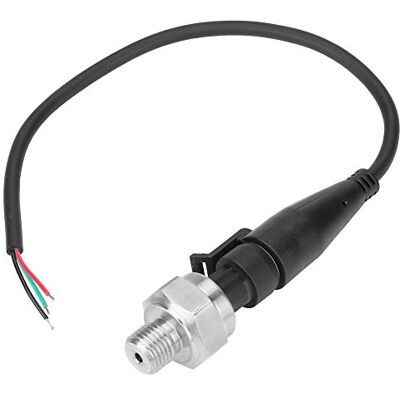 Walfront Sensore Trasduttore di Pressione G1 / 4, Trasmettitore di Pressione in Ingresso 5V in Uscita 0,5-4,5V / 0-5V per Acqua Gasolio(0-100PSI) Walfront Sensore Trasduttore di Pressione G1 / 4, Trasmettitore di Pressione in Ingresso 5V in Uscita 0,5-4,5V / 0-5V per Acqua Gasolio(0-100PSI)