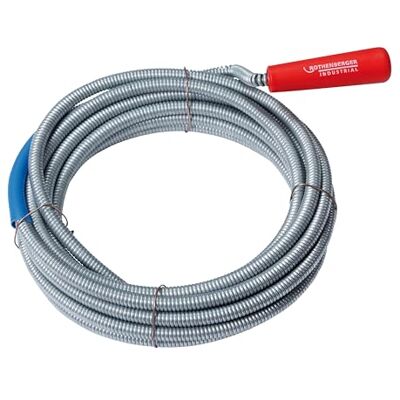 Rothenberger Cavo per la pulizia degli scarichi industriali 7 m, in acciaio per molle, Ø spirale: 9 mm, con trapano di ritorno e manovella, Tubi in plastica, ghisa o gres, Rothenberger Cavo per la pulizia degli scarichi industriali 7 m, in acciaio per molle, Ø spirale: 9 mm, con trapano di ritorno e manovella, Tubi in plastica, ghisa o gres,