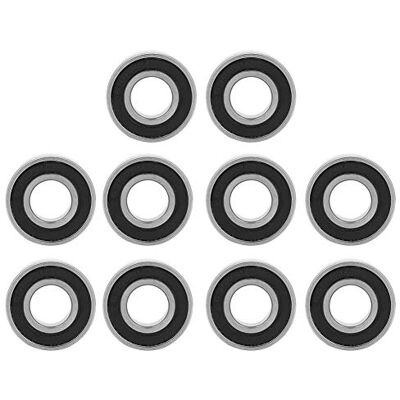 Walfront 10Pcs 6900-2RS Cuscinetti Skateboard Mini Cuscinetti a Sfera 10 × 22 × 6mm Walfront 10Pcs 6900-2RS Cuscinetti Skateboard Mini Cuscinetti a Sfera 10 × 22 × 6mm