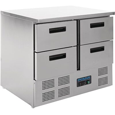Polar REFRIGERATION, Frigorifero compatto con 4 cassetti, 240 litri Polar REFRIGERATION, Frigorifero compatto con 4 cassetti, 240 litri