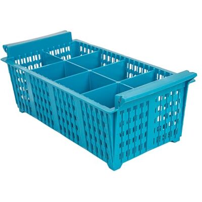 Garcia de Pou Cestino Posate Senza Manici 42,5X21X15 Cm Blu Pp Garcia de Pou Cestino Posate Senza Manici 42,5X21X15 Cm Blu Pp