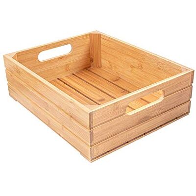 Garcia de Pou 1 unità Scatola Buffet Gn 1/2 32,5 x 26,5 x 10 cm Natural Bambù Garcia de Pou 1 unità Scatola Buffet Gn 1/2 32,5 x 26,5 x 10 cm Natural Bambù