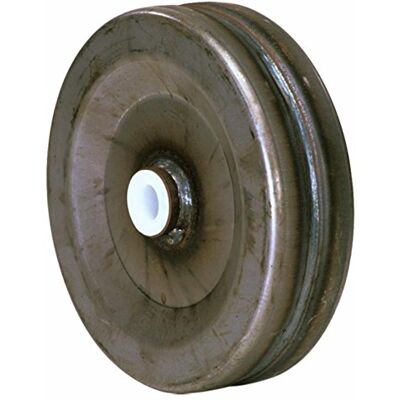 AMA Ruota Lamiera 320x100mm Boccola Nylon Autolubrificante AMA Ruota Lamiera 320x100mm Boccola Nylon Autolubrificante