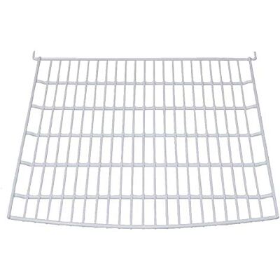 Polar AC427 Mensola di ricambio in acciaio/PVC per porte curve CB509, 10 x 407 x 452 mm, colore: Bianco Polar AC427 Mensola di ricambio in acciaio/PVC per porte curve CB509, 10 x 407 x 452 mm, colore: Bianco