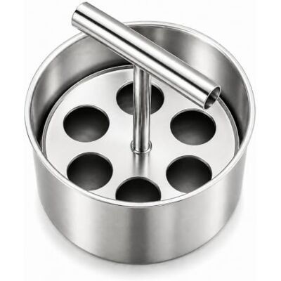 Generic 6/12 Sfere Meatball Maker, 12 Sfere In Acciaio Pressione Manuale e Precisa: crea polpette della misura ideale con controllo accurato, risultati uniformi e senza disordine. Generic 6/12 Sfere Meatball Maker, 12 Sfere In Acciaio Pressione Manuale e Precisa: crea polpette della misura ideale con controllo accurato, risultati uniformi e senza disordine.