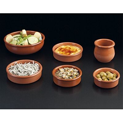Garcia de Pou Ciotolina Di Terracotta Per "Crema Catalana" Ø 12,35X3 Cm Marrone Rosso Ceramica 44 Unità Garcia de Pou Ciotolina Di Terracotta Per "Crema Catalana" Ø 12,35X3 Cm Marrone Rosso Ceramica 44 Unità