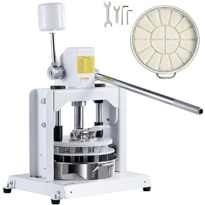 VEVOR Divisore Manuale per Impasto 18 PZ Macchina Manuale per Divisori Uguali per Impasto 60 g-280 g Taglierina per Impasto a Mano con Vassoio, Lama in Acciaio Inox 304, per Panetteria, Ristorante VEVOR Divisore Manuale per Impasto 18 PZ Macchina Manuale per Divisori Uguali per Impasto 60 g-280 g Taglierina per Impasto a Mano con Vassoio, Lama in Acciaio Inox 304, per Panetteria, Ristorante