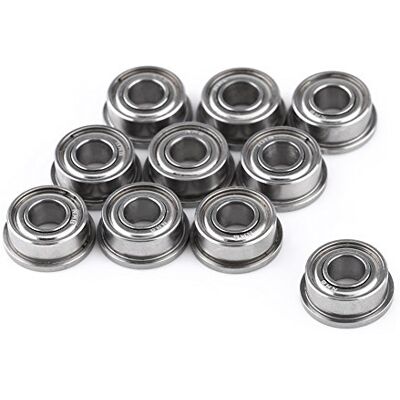 Walfront 10Pcs F684ZZ Cuscinetto a Sfera Radiali Flangia con Doppio Cuscinetto Flangiati Schermati, 4x9x4mm Cuscinetti a Sfere per Modello di Stampante 3D Walfront 10Pcs F684ZZ Cuscinetto a Sfera Radiali Flangia con Doppio Cuscinetto Flangiati Schermati, 4x9x4mm Cuscinetti a Sfere per Modello di Stampante 3D