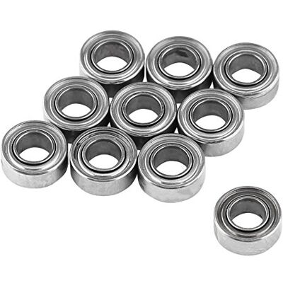 Walfront Cuscinetti a Sfera Mini MR63ZZ per Stampanti 3D Professionali 3x6x2.5mm Doppio Sigillato Alta Durata Walfront Cuscinetti a Sfera Mini MR63ZZ per Stampanti 3D Professionali 3x6x2.5mm Doppio Sigillato Alta Durata