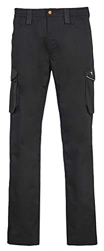 Diadora Staff ISO 3688:203 Pantalone da Lavoro, Uomo, XL, Nero