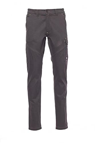 PAYPER Pantalone Unisex Worker (3XL Smoke) Anche con Ricamo E Stampa