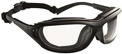 Provence Outillage Luxoptical  Occhiali di protezione  con occhiali, elasticizzati, colore: Nero