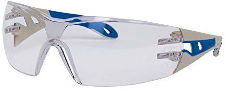 Uvex Pheos Laboratory Work Goggles Resistente ai graffi e alla nebbia Chiaro/Blu Taglia S