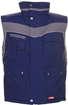 Planam 056 taglia XL "Plaline" Gilet invernale, colore: blu Navy e zinco