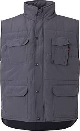 Velilla Gilet multitasche trapuntato (Taglie XL) colore grigio