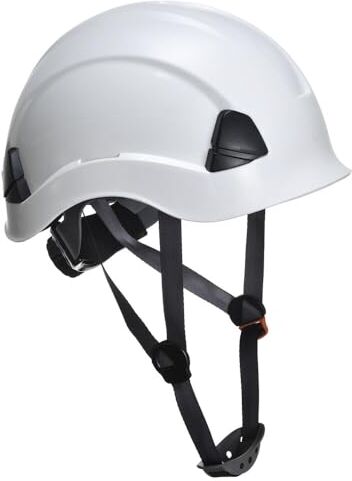 Portwest PS53 Casco di Sicurezza Leggero per Lavori in Altezza Bianco