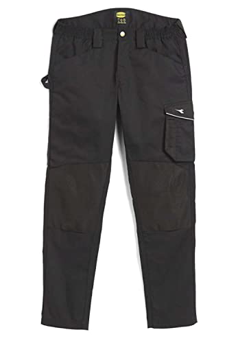 Diadora PANT ROCK PERFORMANCE, 702.160303-S-80013, Pantaloni, Uomo, S, Nero (80013 Nero)