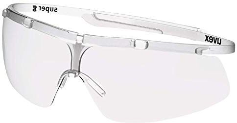 Uvex Super G Schutzbrille Supravision Plus Transparent/Weiß