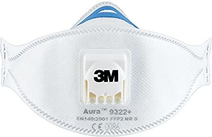 3M Respiratore antiparticolato bianco (2 pezzi)