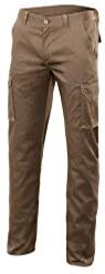 Velilla 103005S Pantaloni Stretch Multitasche, Beige Sabbia, Taglia 36