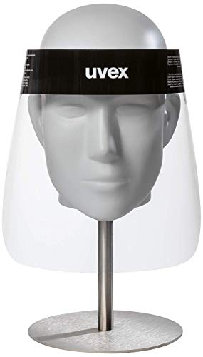 Uvex 9710 Visiera Protettiva Trasparente Maschera di Sicurezza Monouso Chiara per Uomo e Donna