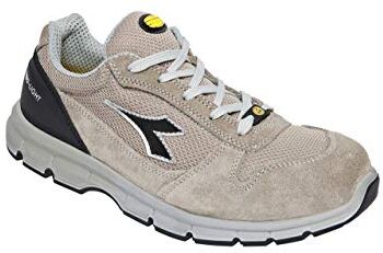 Diadora Run Text Low S1P Src Esd, Scarpa Antinfortunistica Unisex Adulto, Beige Juta/ Beige Juta, 48 EU