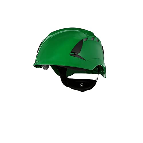 3M Elmetto, X5504V-CE, verde, ventilato, marchio CE