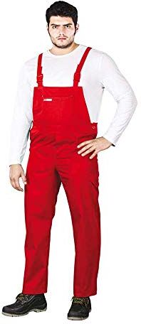 REIS Master Pantaloni protettivi, taglia 48, colore: rosso