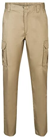 Velilla 103001 Pantaloni multitasche (Taglie 58) colore beige arena