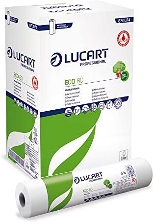 Lucart 6 rotoli copri lettino massaggio Antibatterici Eco