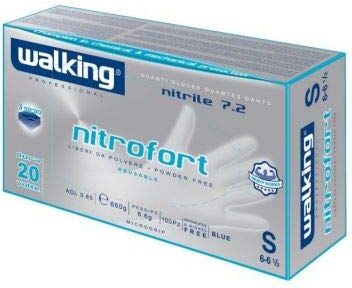 WALKING Guanti Nitrofort Nitrile M (European)