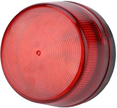 Dioche Luce Stroboscopica Rossa Lampeggiante Luce Rossa Lampeggiante Sicurezza Rossa 1Pc Lampada Lampeggiante a LED Allarme di Sicurezza Segnale Stroboscopico Spia Luminosa