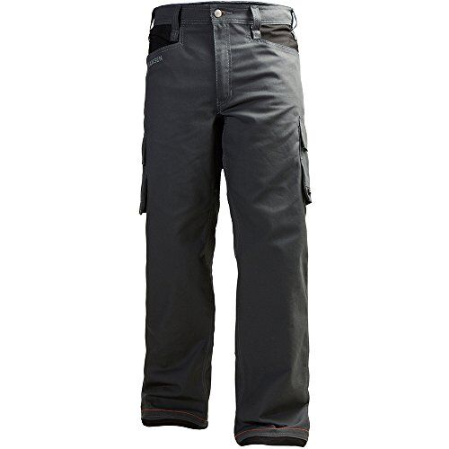 Helly Hansen Service Chelsea  Pantaloni da lavoro, 1 pezzo, C54, grigio scuro/nero