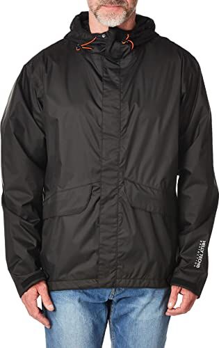 Helly Hansen 34-0-990-M Waterloo Giacca Impermeabile da Lavoro, Nero